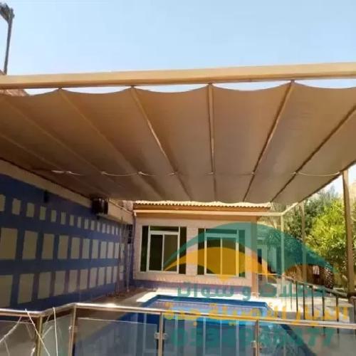 مظلات متحركه للسيارات