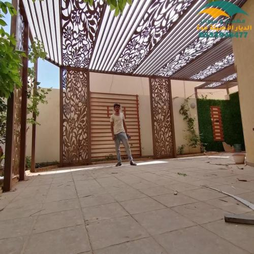 ديكورات مظلات حدائق وجلسات خارجية في جدة