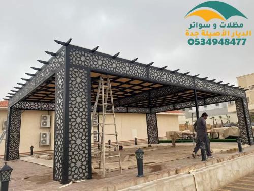 برجولات اسطح بجده